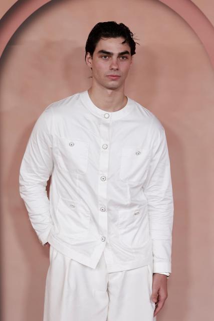 German socialite Jacob Rott attend the Franca Fund Gala 2025 at the Museum of Islamic Art in Doha, Qatar on November 23, 2025. (Photo by Karim JAAFAR / AFP)