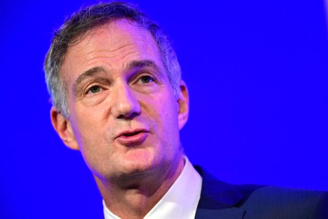 Britain's Business Secretary Peter Kyle speaks during the Confederation of British Industry (CBI) annual conference, in London, on November 24, 2025. (Photo by Ben STANSALL / AFP)