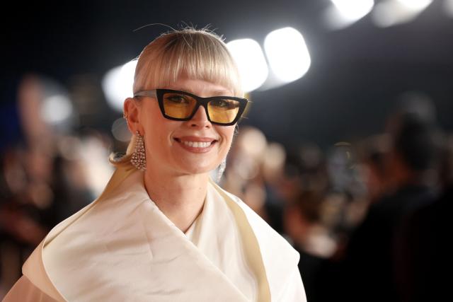 Fashion and culture journalist Mosha Lundstorm Halbert arrives on the red carpet of the inaugural Franca Fund Gala held on November 23, 2025 at the Museum of Islamic Art in Doha, Qatar. This milestone event is the latest initiative from the foundation, which honors the life and legacy ofthe late Franca Sozzani, the trailblazing editor-in-chief of Vogue Italia, by raising critical funds to drive research in preventative genomics. (Photo by Patrick BAZ / Qatar Creates / FACTSTORY) / Disclaimer: This document is neither produced nor endorsed by AFP. It is distributed under its issuer sole responsibility. Its reproduction is authorized in context without any distortion of content. If you have any question about this document, please contact its issuer.