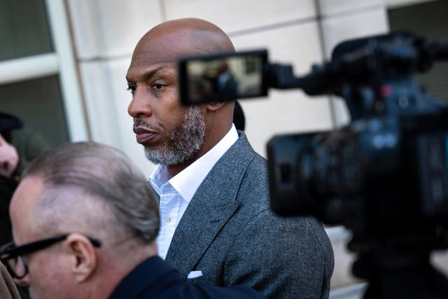 Chauncey Billups, head coach for the NBA’s Portland Trail Blazers, arrives at Brooklyn Federal Court facing charges in connection with a rigged poker game scheme on November 24, 2025 in New York City. NBA coach Chauncey Billups was among 34 people arrested in late October 2025 in a sports betting and illegal poker case. The poker case involves a national network of Mafia-linked rigged poker games involving around 30 people and the use of highly sophisticated cheating equipment including X-ray tables. (Photo by Angelina Katsanis / AFP)