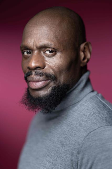 French-Haitian rapper, singer, actor, director, and screenwriter Kery James poses during aphoto session in Paris on November 27, 2025. (Photo by JOEL SAGET / AFP)
