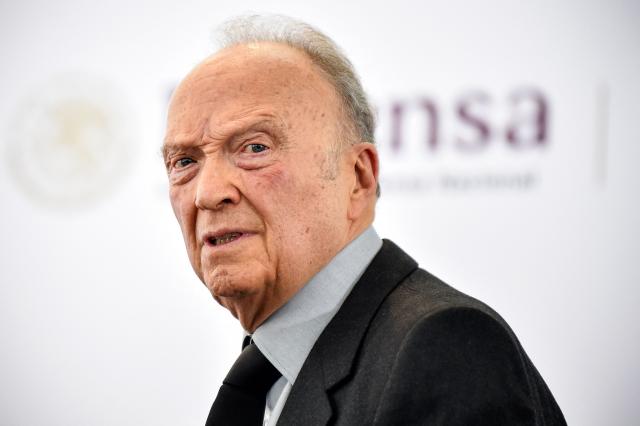 (FILES) Mexico's Attorney General Alejandro Gertz Manero looks on during a press conference in Mexico City on June 29, 2025. Mexico’s Attorney General Alejandro Gertz resigned on November 27, 2025, after President Claudia Sheinbaum proposed that he take up an ambassadorship, the Senate said after receiving his resignation letter. (Photo by Rodrigo Oropeza / AFP)