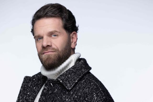 (FILES) French ragga musician and singer Kevin Bonnet better known as Keen'V, poses during a photo session in Paris on November 19, 2025. (Photo by JOEL SAGET / AFP)