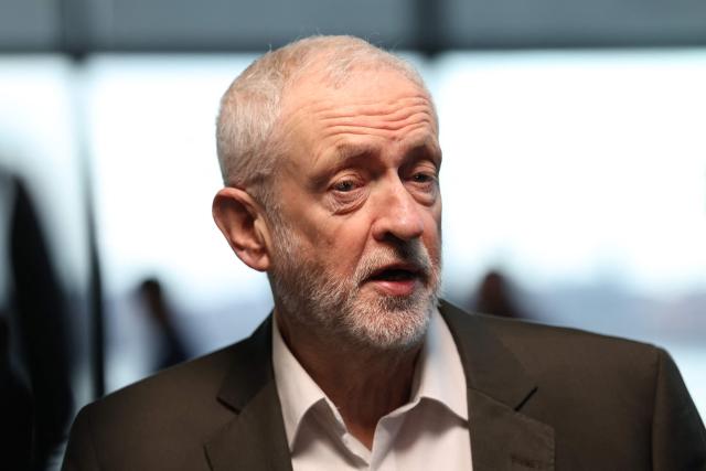 Former Labour Party leader and co-founder of "Your Party", Jeremy Corbyn speaks to members of the media as he arrives at the venue on the first day of the Founding Conference for Your Party in Liverpool, north-west England, on November 29, 2025. A new UK political party involving veteran socialist Jeremy Corbyn opens its inaugural conference Saturday, seeking to move on from a messy launch and become a viable left-wing challenger to Labour. (Photo by Darren Staples / AFP)