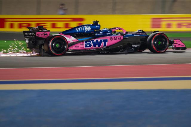 Alpine's French driver Pierre Gasly drives during the qualifying session ahead of the Formula One Qatar Grand Prix at the Lusail International Circuit in Lusail on November 29, 2025. (Photo by Andrej ISAKOVIC / AFP)