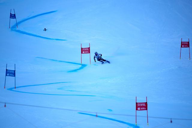 Alice Robinson of New Zealand skis during the 2nd run of the Women’s Giant Slalom during the Stifel Copper Cup 2025 at Copper Mountain on November 29, 2025 in Copper Mountain, Colorado. (Photo by Jason Connolly / AFP)