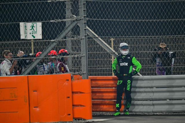 xxx drives during the Formula One Qatar Grand Prix at the Lusail International Circuit in Lusail on November 30, 2025. (Photo by Andrej ISAKOVIC / AFP)