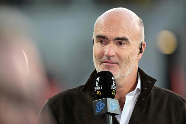 Lorient's French President Loic Fery looks on ahead of the French L1 football match between FC Lorient and OGC Nice at the Stade du Moustoir in Lorient, western France on November 30, 2025. (Photo by Damien Meyer / AFP)