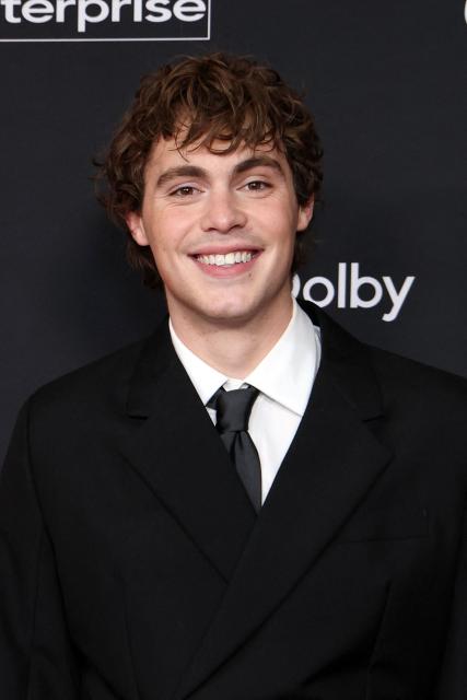 US actor Jack Champion attends the premiere of Disney's "Avatar: Fire and Ash" at the Dolby theatre in Hollywood, California on December 1, 2025. (Photo by VALERIE MACON / AFP)