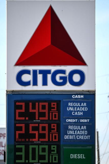 A CITGO gas station is seen in Houston, Texas, on December 2, 2025. Venezuela on December 2, 2025 denounced what it called the "forced sale" of its most valuable overseas asset, oil company Citgo, after a US court authorized the transaction to pay off creditors. Citgo, a Houston-based subsidiary of Venezuela's PDVSA state oil company, is in the crosshairs of creditors seeking the settlement of debts in excess of $20 billion that cash-strapped Caracas has been unable or unwilling to pay. (Photo by RONALDO SCHEMIDT / AFP)
