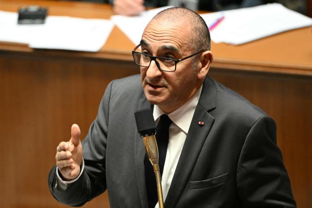France's Interior Minister Laurent Nunez speaks during a session of questions to the government at the National Assembly, the French Parliament lower house, in Paris on December 3, 2025. (Photo by Bertrand GUAY / AFP)