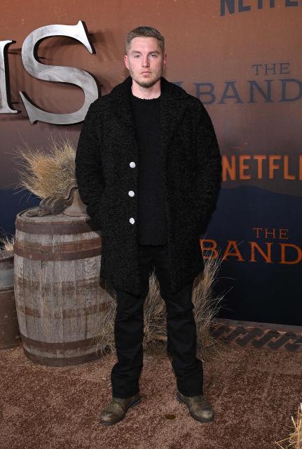 British actor Toby Hemingway attends the premiere of Netflix’s "The Abandons" at the Tudum theatre in Los Angeles on December 3, 2025. (Photo by LISA O'CONNOR / AFP)