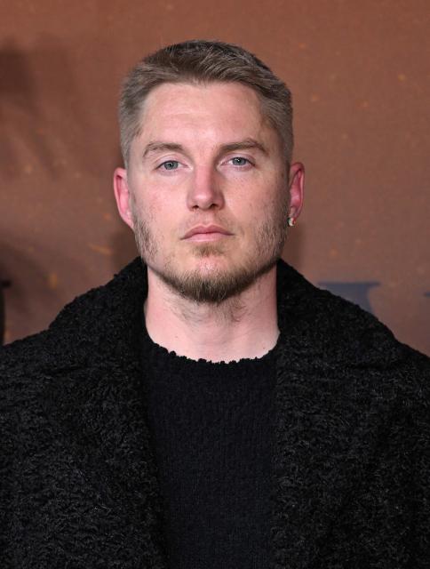 British actor Toby Hemingway attends the premiere of Netflix’s "The Abandons" at the Tudum theatre in Los Angeles on December 3, 2025. (Photo by LISA O'CONNOR / AFP)