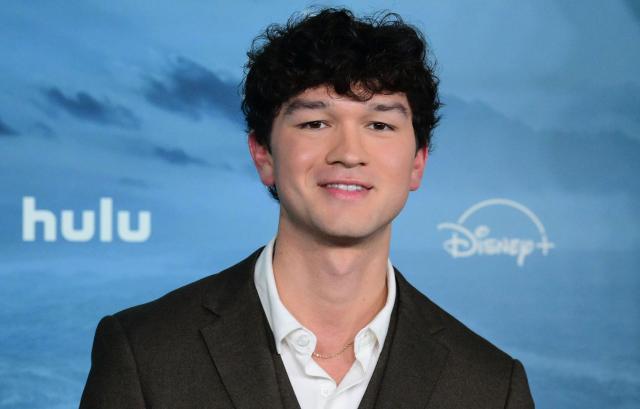 US actor Charlie Bushnell attends the world premiere of Disney+ original series "Percy Jackson and the Olympians" season 2 at the Academy Museum of Motion Pictures in Los Angeles on December 3, 2025. (Photo by Frederic J. BROWN / AFP)