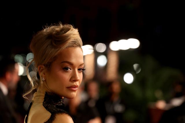 Rita Ora  poses on the red carpet during the opening ceremony of the 5th edition of the Red Sea Film Festival in Jeddah, Saudi Arabia, on December 4, 2025. Photo by Patrick Baz (Photo by Patrick BAZ / RED SEA FILM FESTIVAL / FACTSTORY) / Disclaimer: This document is neither produced nor endorsed by AFP. It is distributed under its issuer sole responsibility. Its reproduction is authorized in context without any distortion of content. If you have any question about this document, please contact its issuer.