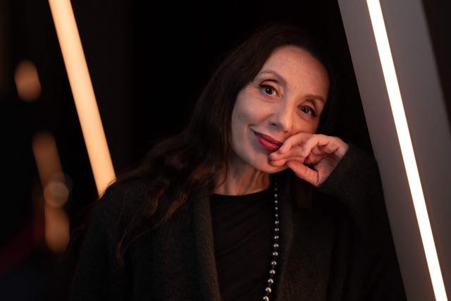 Spanish singer Luz Casal poses in Paris on December 5, 2025. (Photo by Thomas SAMSON / AFP)