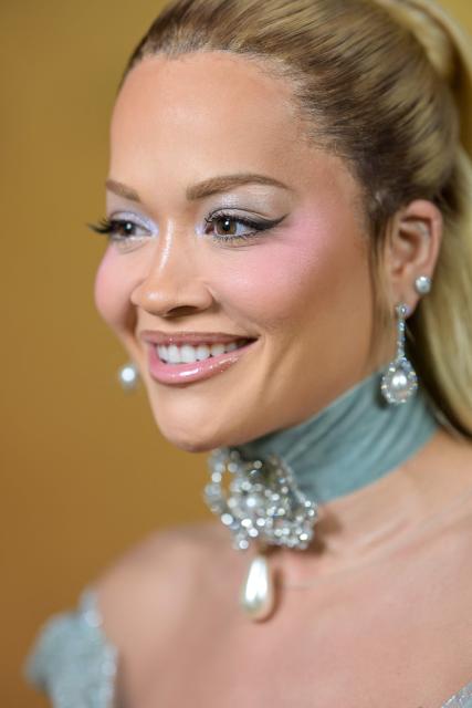 Picture of Rita Ora, British singer arriving to the "Women In Cinema" gala dinner, as part of the 5th edition of the Red Sea Film Festival in Jeddah, Saudi Arabia on December 5, 2025. (Photo by Ammar ABD RABBO / Red Sea Film Festival / FACTSTORY) / Disclaimer: This document is neither produced nor endorsed by AFP. It is distributed under its issuer sole responsibility. Its reproduction is authorized in context without any distortion of content. If you have any question about this document, please contact its issuer.