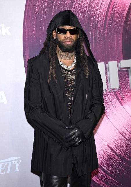 US singer Ty Dolla $ign attends the Variety's 9th annual Hitmakers Brunch at Nya Studios in Los Angeles on December 6, 2025. (Photo by LISA O'CONNOR / AFP)