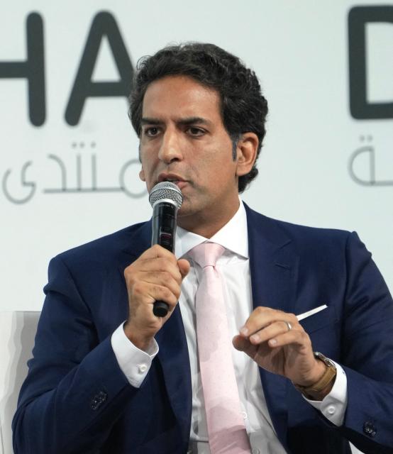 Picture of Omeed Malik, US banker, attending Doha Forum in Qatar on December 07, 2025. (Photo by HUSSEIN BAYDOUN / MOFA / FACTSTORY) / Disclaimer: This document is neither produced nor endorsed by AFP. It is distributed under its issuer sole responsibility. Its reproduction is authorized in context without any distortion of content. If you have any question about this document, please contact its issuer.