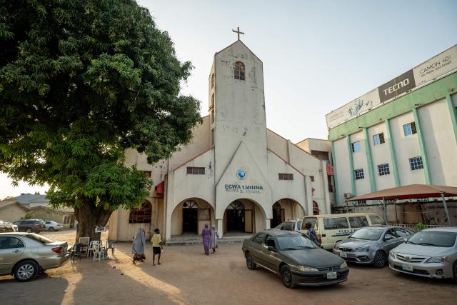A general view of the Evangelical Church Winning All (ECWA) during a prayer called by the Christian Association of Nigeria (CAN) in Minna on December 7, 2025. Nigerian authorities have secured the release of 100 kidnapped schoolchildren taken by gunmen from a Catholic school last month, a UN source and local media said Sunday, though the fate of the 165 students and staff thought to remain in captivity remains unclear.
In late November 315 students and staff were kidnapped from St. Mary's co-educational boarding school in north-central Niger state, as the country buckled under a wave of mass abductions reminiscent of the infamous 2014 Boko Haram abduction of schoolgirls in Chibok. (Photo by Light Oriye Tamunotonye / AFP)