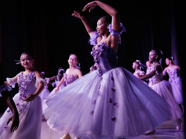Members of Dance Centre Kenya (DCK) perform in their 10th-anniversary annual ballet production, The Nutcracker, with the DCK Orchestra at the Kenya National Theatre in Nairobi on December 6, 2025. Dance Centre Kenya (DCK) is one of East Africas leading performing arts schools, training hundreds of students each year in ballet, contemporary, and other dance forms, and provides opportunities for talented young dancers from diverse socioeconomic backgrounds to perform in major productions like The Nutcracker. (Photo by YASUYOSHI CHIBA / STF / AFP)