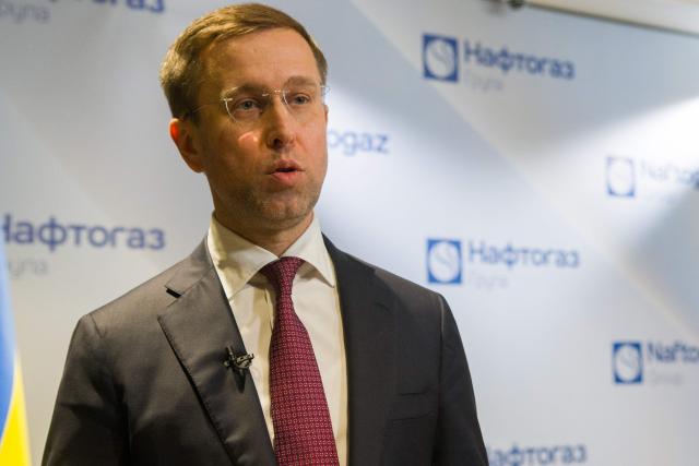 CEO of Ukraine's national oil and gas Naftogaz company Sergiy Koretsky speaks during an interview with AFP in Kyiv on December 3, 2025. Ukraine faces possibly its toughest winter since Russia invaded, the head of the country's state-run gas operator told AFP, accusing Moscow of being determined to cut off heating to civilians as temperatures plunge below zero. (Photo by Andrii KALCHENKO / AFP)