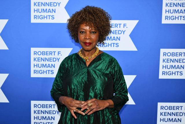 US actress Alfre Woodard attends the Robert F. Kennedy Human Rights 'Ripple of Hope Awards Gala' in New York City, on December 9, 2025. (Photo by ANGELA WEISS / AFP)