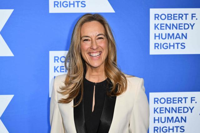 New Jersey Governor-elect Mikie Sherrill attends the Robert F. Kennedy Human Rights 'Ripple of Hope Awards Gala' in New York City, on December 9, 2025. (Photo by ANGELA WEISS / AFP)