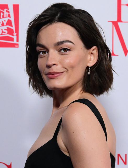 British-French actress Emma Mackey attends the world premiere of 20th Century Studios' "Ella McCay" at the El Capitan Theatre in Hollywood, California, on December 9, 2025. (Photo by Frederic J. BROWN / AFP)