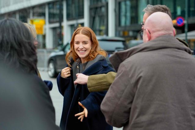 Ana Corina Sosa, dughter of Venezuelan opposition leader Maria Corina Machado, arrives for the Children Peace Prize Party at the Nobel Peace Center ahead of the Nobel Peace  Prize ceremony on December 10, 2025 in Oslo, Norway. The director of the Nobel institute said on December 10, 2025 he was not aware where Venezuelan opposition leader Maria Corina Machado was after it was announced she would not attend the award of her Nobel Peace Prize.
The 2025 Nobel Peace Prize was awarded to Machado for her efforts to bring democracy to Venezuela, challenging the iron-fisted rule of Venezuelan President Nicolas Maduro, who has been president since 2013. (Photo by Gorm Kallestad / NTB / AFP) / Norway OUT