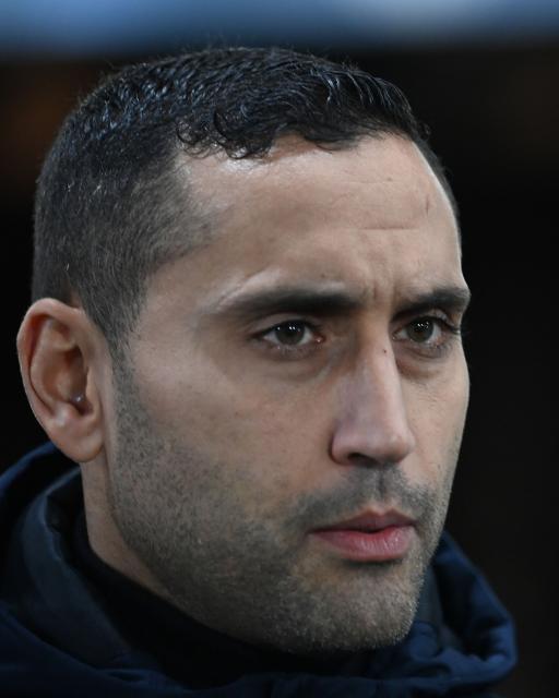 Nantes' French Moroccan head coach Ahmed Kantari is pictured prior the French L1 football match between SCO Angers and FC Nantes at the Raymond-Kopa Stadium in Angers, western France, on December 12, 2025. (Photo by JEAN-FRANCOIS MONIER / AFP)