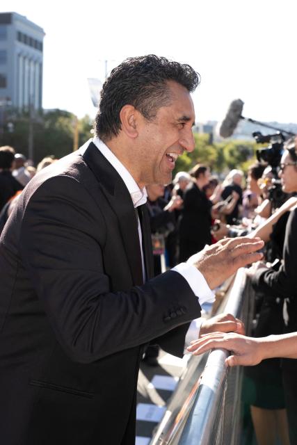 Avatar actor Cliff Curtis attends the Australasian premiere of Avatar Fire and Ash in Wellington on December 13, 2025. (Photo by Marty MELVILLE / AFP)