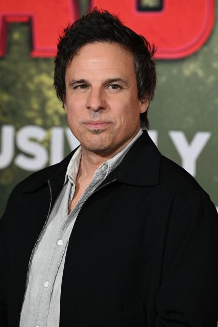 US director Tom Gormican attends the premiere of Columbia Pictures' "Anaconda" at The United Theater on Broadway in Los Angeles, California, on December 13, 2025. (Photo by Robyn Beck / AFP)