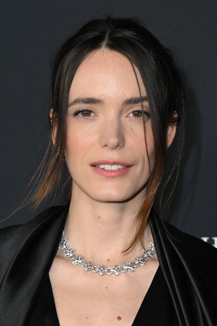 French actress Stacy Martin attends the Los Angeles premiere of "The Testament of Ann Lee" at the Linwood Dunn Theatre on December 14, 2005 in Los Angeles, California. (Photo by Robyn Beck / AFP)