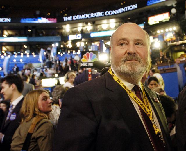 (FILES) Film director and actor Rob Reiner attends the Democratic National Convention on July 27, 2004, in Boston, Massachusetts. US director Rob Reiner and his wife Michelle Reiner were found dead at their southern California mansion, CNN and NBC reported on December 14, 2025. Los Angeles police said in a media conference on Sunday evening they would not yet publicly confirm the identities of the two people found dead at the residence of the "When Harry Met Sally" director, and were not interviewing any suspects. (Photo by STAN HONDA / AFP)