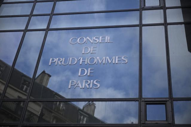 (FILES) This picture shows the building of the Conseil de Prud'hommes Labour Court in Paris on November 17, 2025. The Paris Labor Court (Conseil des Prud'hommes) ruled the dismissal of former national technical director of the French Tennis Federation (FFT) Nicolas Escudé null and void, and ordered the FFT to pay him nearly 850,000 euros in compensation, on December 15, 2025. (Photo by JULIEN DE ROSA / AFP)