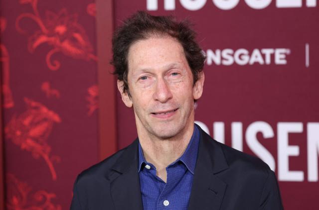US actor Tim Blake Nelson attends the LA premiere of Lionsgate's "The Housemaid" at the TCL Chinese theatre in Los Angeles, on December 15, 2025. (Photo by Patrick T. Fallon / AFP)