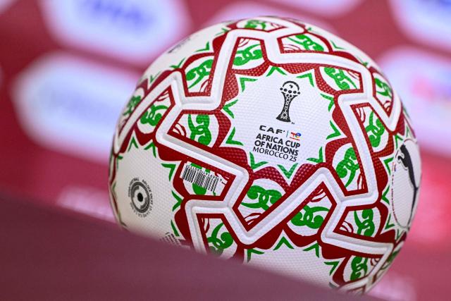 The during a press conference at Prince Moulay Abdellah Stadium in Rabat, Morocco on December 20, 2025, ahead of the start of the Africa Cup of Nations (CAN) football tournament. Morooco take on Comoros in the opening game on December 21. (Photo by SEBASTIEN BOZON / AFP)