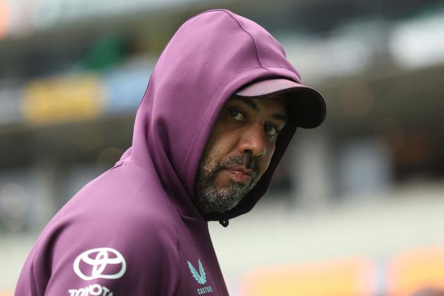 England's Bowling Coach Jeetan Patel looks on during the first day of the fourth Ashes cricket Test match between Australia and England at the Melbourne Cricket Ground (MCG)  in Melbourne, Australia on December 26, 2025. (Photo by Martin KEEP / AFP)