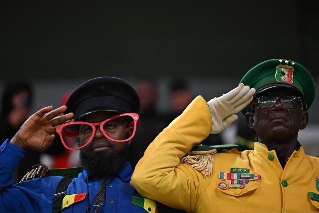 Mali supporters arrive for the Africa Cup of Nations (CAN) Group A football match between Morocco and Mali at Prince Moulay Abdellah Stadium in Rabat on December 26, 2025. (Photo by Gabriel BOUYS / AFP)