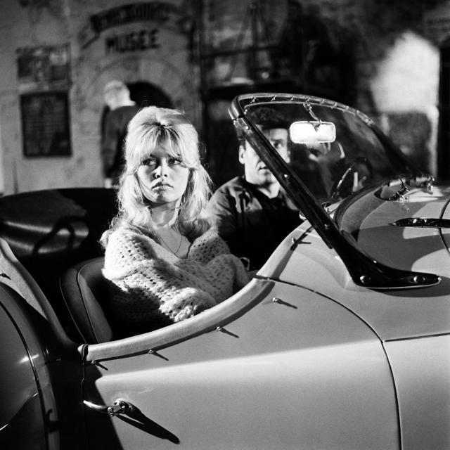 (FILES) French actress Brigitte Bardot looks on on the set of "La verite" directed by G.H. Clouzot, on August 23, 1960 in Paris. French actress Brigitte Bardot died at 91 AFP learned from Bardot foundation on December 28, 2025. (Photo by AFP)