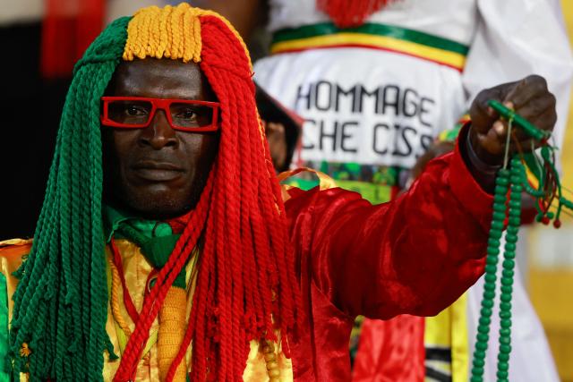 Mali supporters arrive for the Africa Cup of Nations (CAN) Group A football match between Comoros and Mali at Mohammed V Stadium in Casablanca on December 29, 2025. (Photo by Abdel Majid BZIOUAT / AFP)