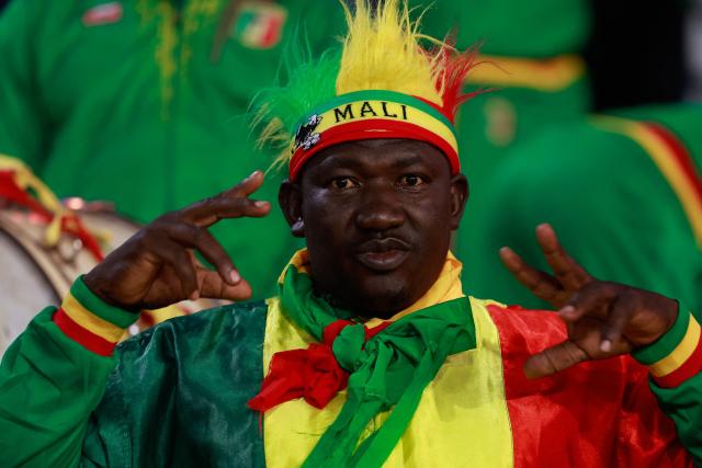 Mali supporters arrive for the Africa Cup of Nations (CAN) Group A football match between Comoros and Mali at Mohammed V Stadium in Casablanca on December 29, 2025. (Photo by Abdel Majid BZIOUAT / AFP)