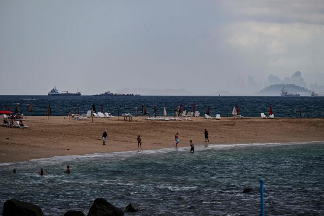 This view shows Taboga Island, located on the Pacific side in the Gulf of Panama and 20 km from Panama City, on December 30, 2025. (Photo by MARTIN BERNETTI / AFP)
