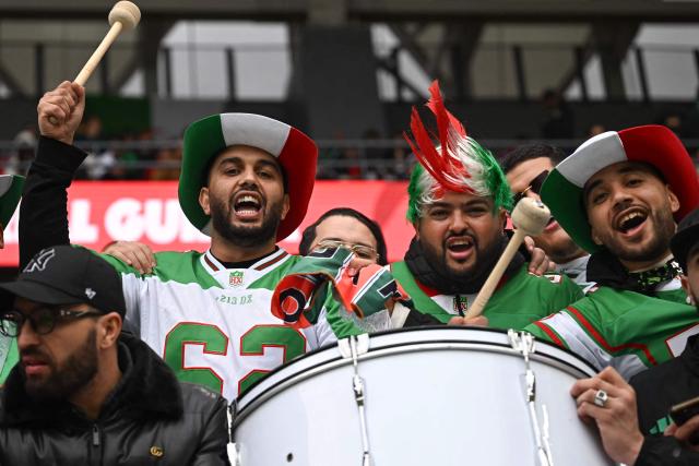 Algeria's supporters cheers before the Africa Cup of Nations (CAN) Group E football match between Equatorial Guinea and Algeria at Moulay Hassan Stadium in Rabat on December 31, 2025. (Photo by Paul ELLIS / AFP)