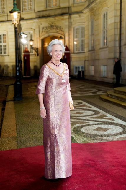 Princess Benedikte attends the New Year's Reception and Banquet at Christian VII's Palace, Amalienborg Palace in Copenhagen, on January 1, 2026. (Photo by Keld Navntoft / Ritzau Scanpix / AFP) / Denmark OUT