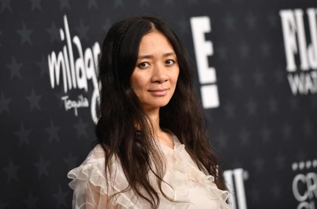 Chinese director Chloé Zhao attends the 31st Annual Critics Choice Awards at Barker Hangar in Santa Monica, California, on January 4, 2026. (Photo by Chris DELMAS / AFP)