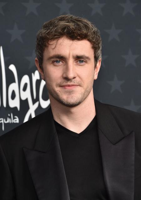 Irish actor Paul Mescal attends the 31st Annual Critics Choice Awards at Barker Hangar in Santa Monica, California, on January 4, 2026. (Photo by Chris DELMAS / AFP)