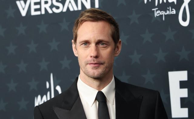 Swedish actor Alexander Skarsgård attends the 31st Annual Critics Choice Awards at Barker Hangar in Santa Monica, California, on January 4, 2026. (Photo by Michael Tran / AFP)