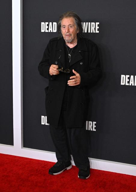 US actor Al Pacino attends the LA screening of "Dead Man's Wire" at AMC The Grove 14 in Los Angeles on January 7, 2026. (Photo by LISA O'CONNOR / AFP)